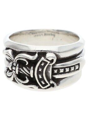Chrome Hearts Dagger Silver Ring